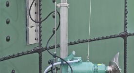 Mast gasdichte Durchführung MGD für Tauchmotorrührwerk